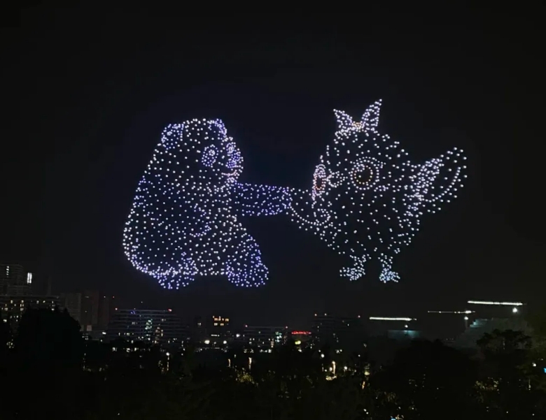 2024架無人機(jī)閃耀成都世園會(huì)夜空 (1).png